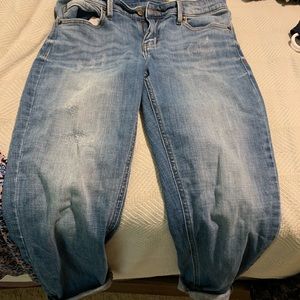 Cosmic blue love boyfriend jeans